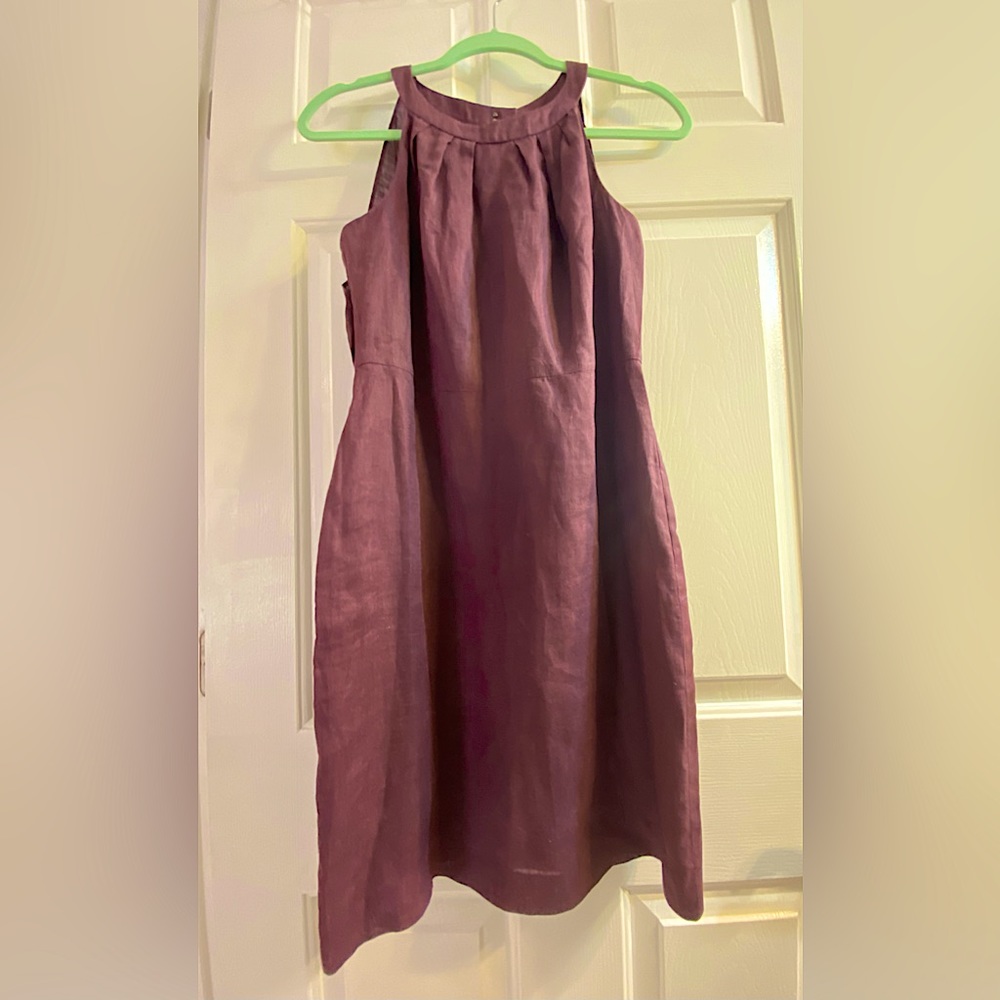 Loft Women’s sleeveless Linen Dress